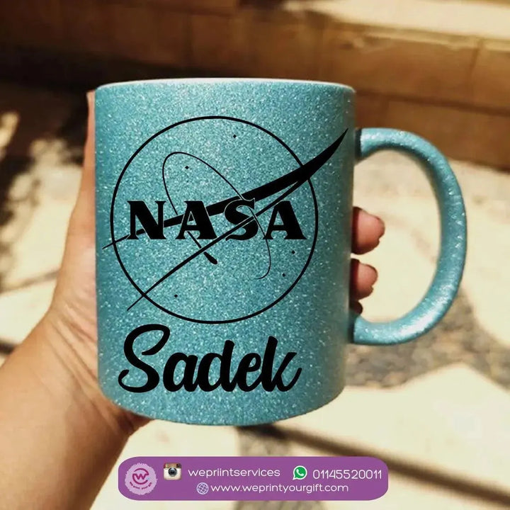 Glitter Mug - Space - WE PRINT