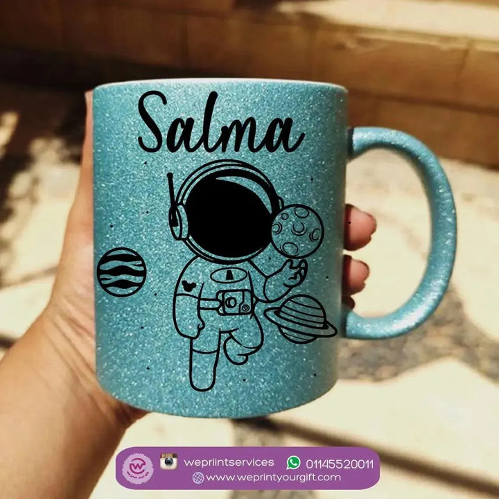 Glitter Mug - Space - WE PRINT