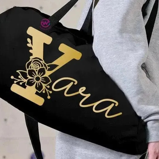 Gym Bag -Names- A - WE PRINT
