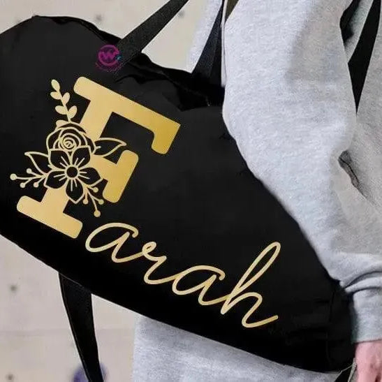 Gym Bag -Names- A - WE PRINT