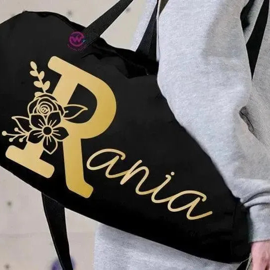 Gym Bag -Names- A - WE PRINT