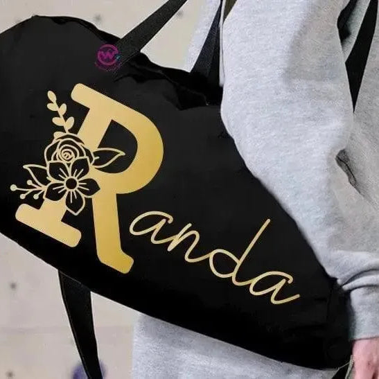 Gym Bag -Names- A - WE PRINT