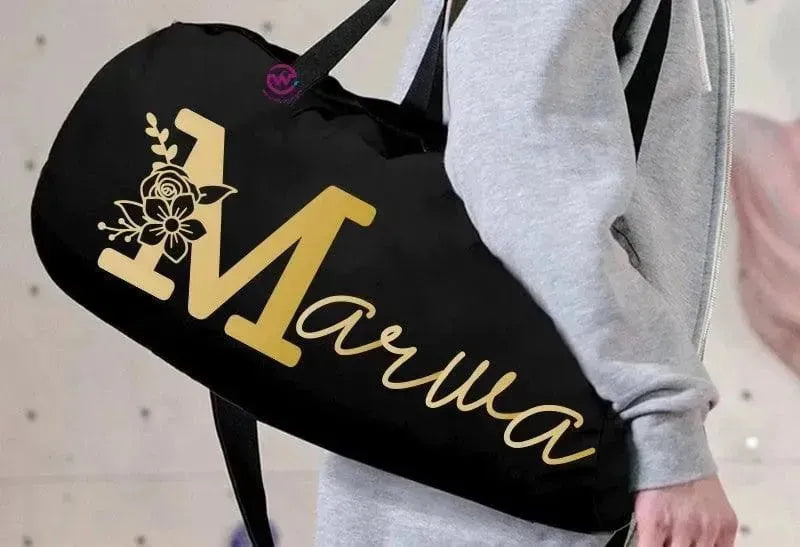 Gym Bag -Names- A - WE PRINT