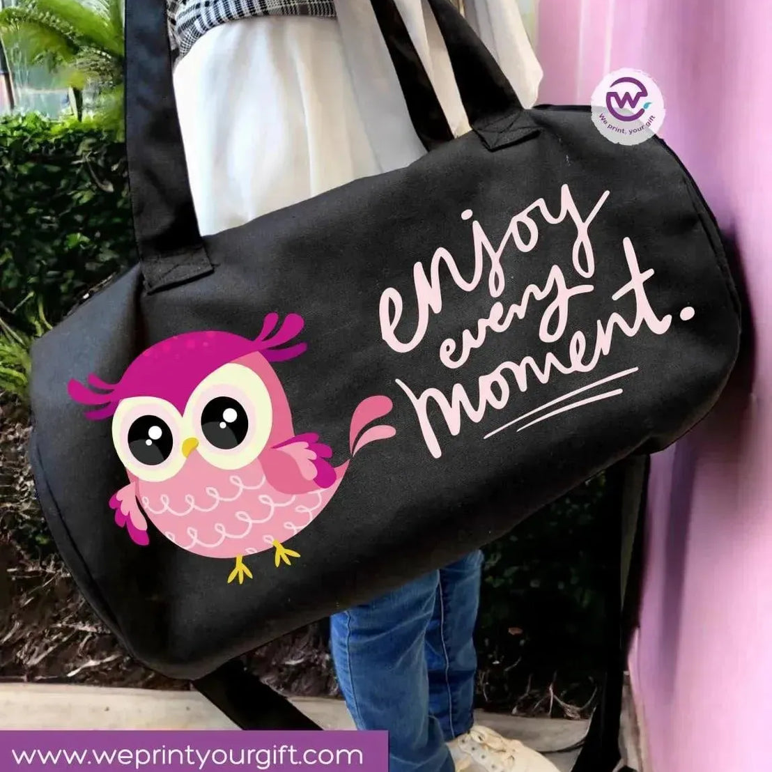 Gym Bag - Owl - WE PRINT