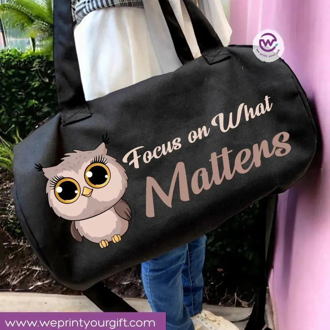 Gym Bag - Owl - WE PRINT