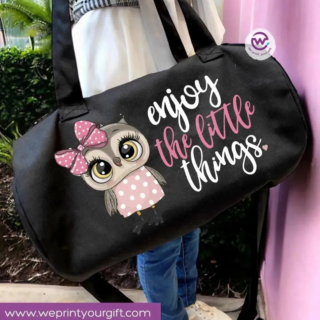 Gym Bag - Owl - WE PRINT