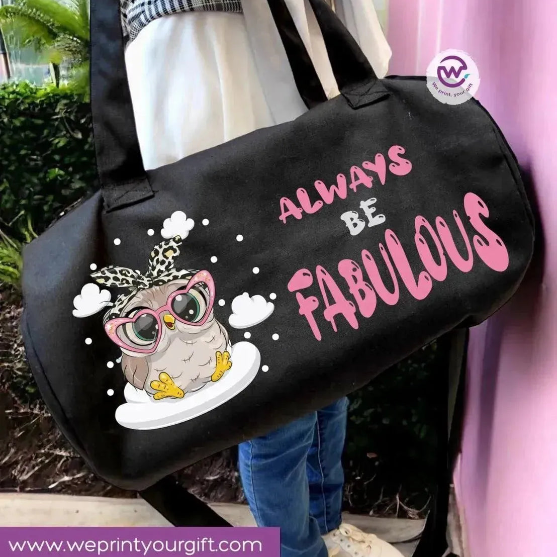 Gym Bag - Owl - WE PRINT