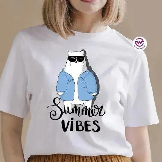 Half sleeve T-shirt-3 Bears - WE PRINT