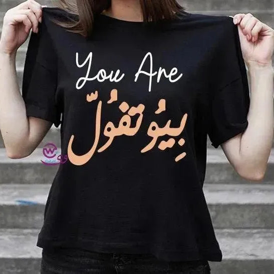 Half sleeve T-shirt -Comic-B - WE PRINT