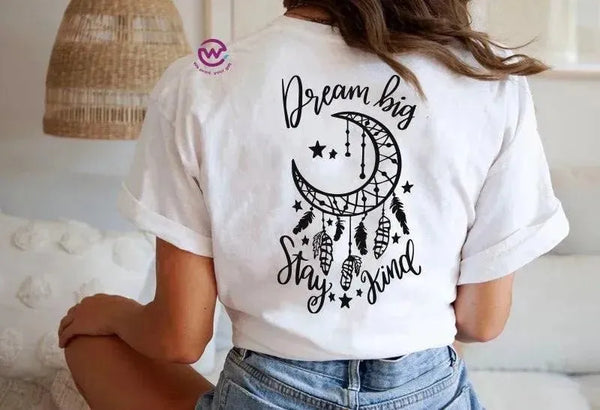 Half sleeve T-shirt -Dream Catcher-A - WE PRINT