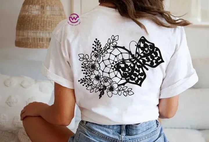 Half sleeve T-shirt -Dream Catcher-A - WE PRINT