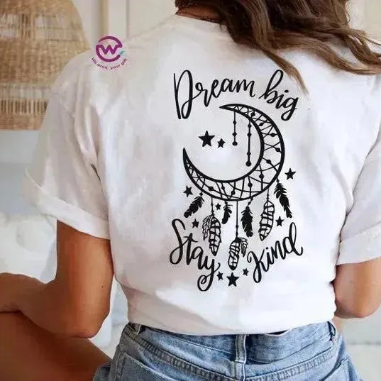 Half sleeve T-shirt -Dream Catcher-A - WE PRINT