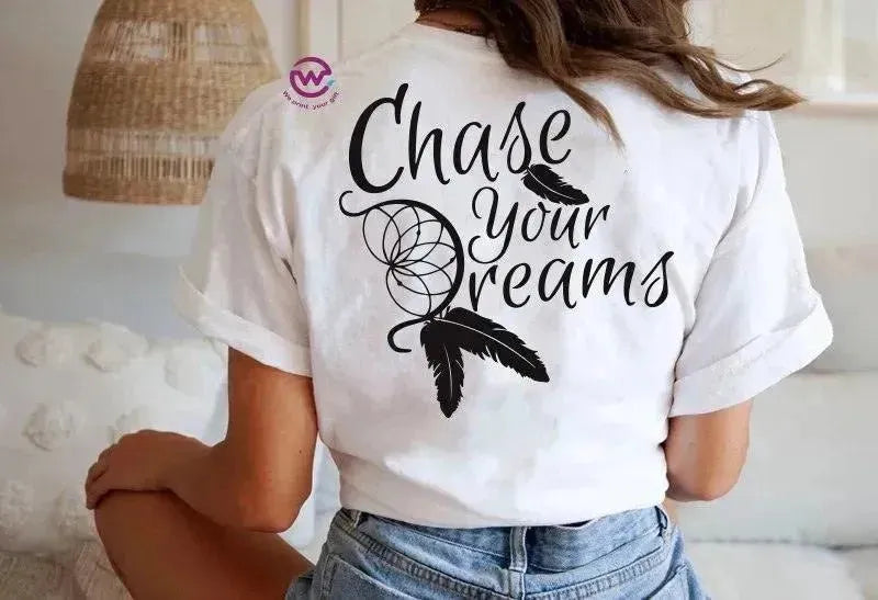 Half sleeve T-shirt -Dream Catcher-A - WE PRINT