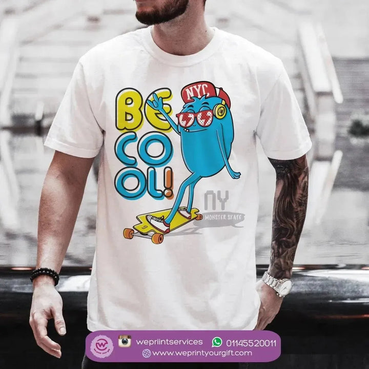 Half sleeve T-shirt- Men Designs-A - WE PRINT