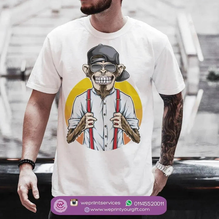 Half sleeve T-shirt- Men Designs-B - WE PRINT