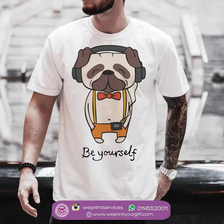 Half sleeve T-shirt- Men Designs-B - WE PRINT