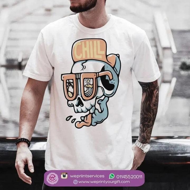 Half sleeve T-shirt- Men Designs-B - WE PRINT