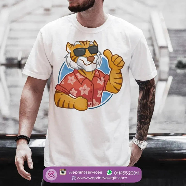 Half sleeve T-shirt- Men Designs-B - WE PRINT