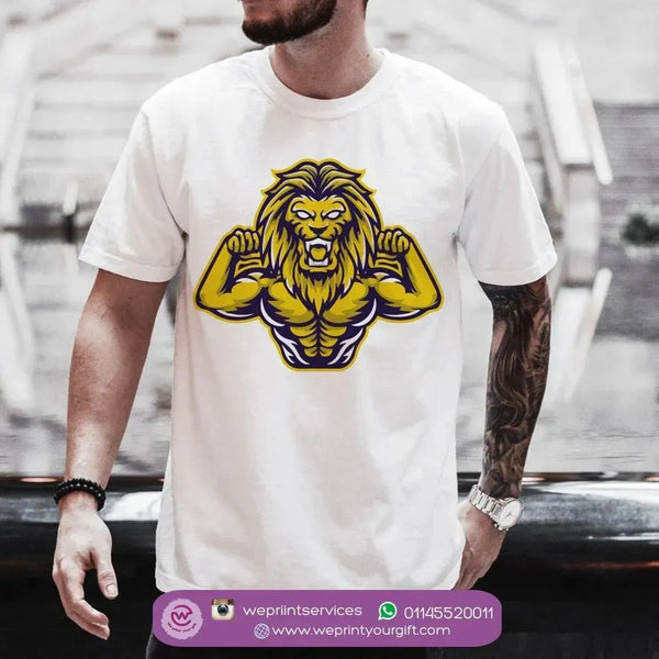 Half sleeve T-shirt- Men Designs-C - WE PRINT