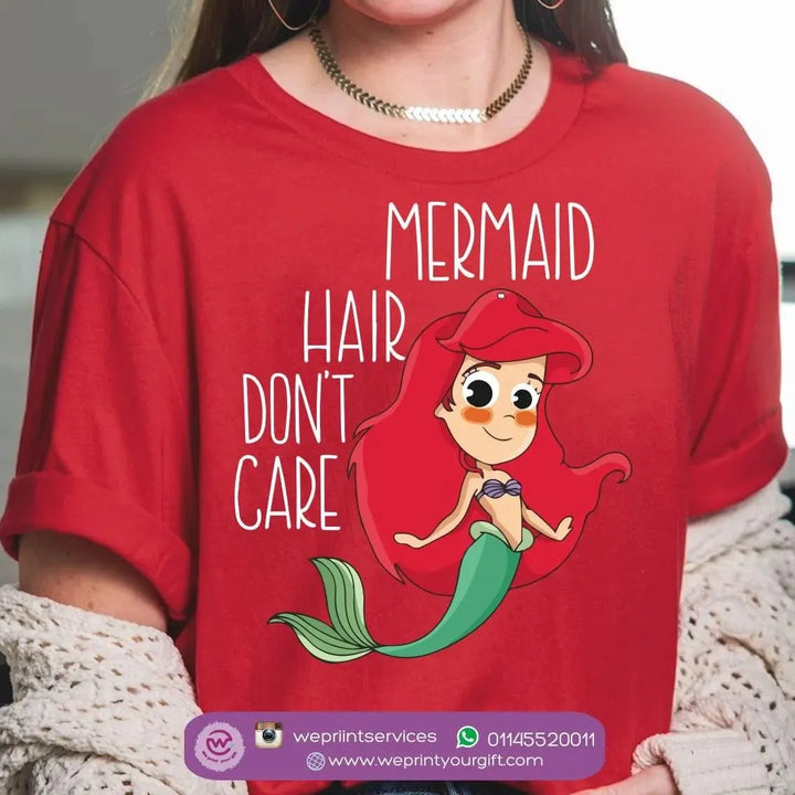 Half sleeve T-shirt- Mermaid - WE PRINT