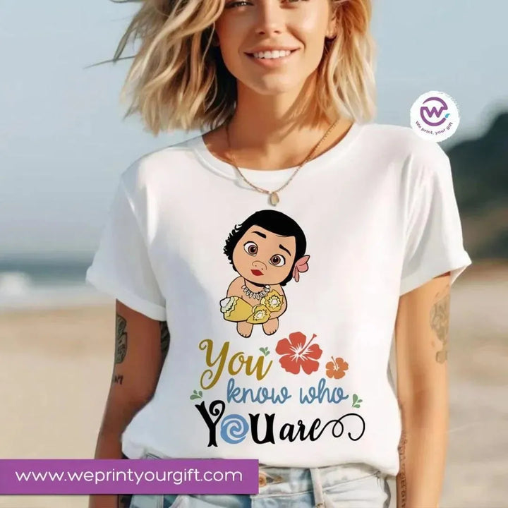 Half sleeve T-shirt- Moana - WE PRINT