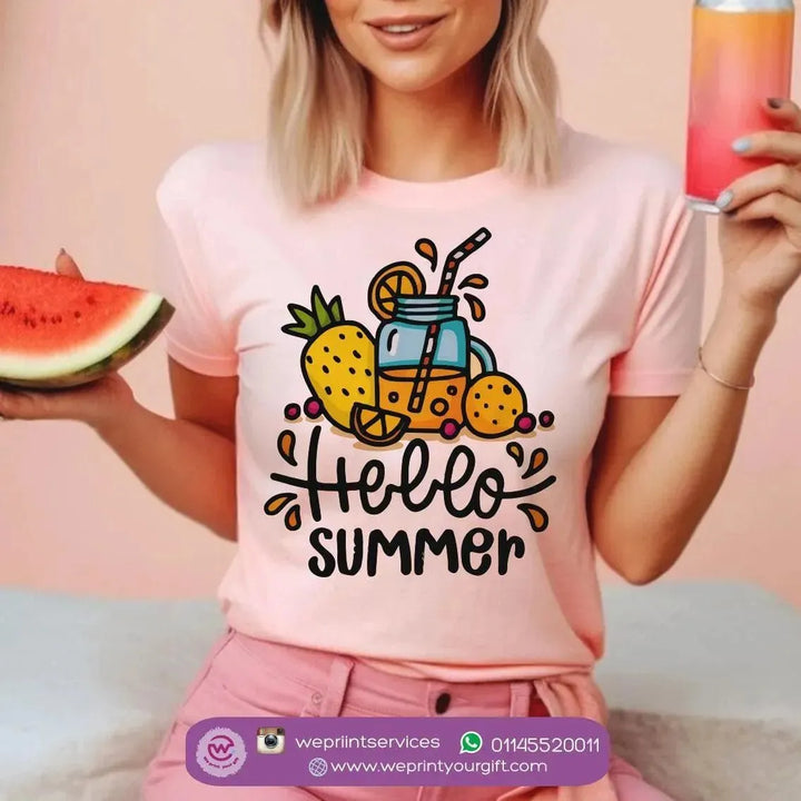 Half sleeve T-shirt- Summer-A - WE PRINT