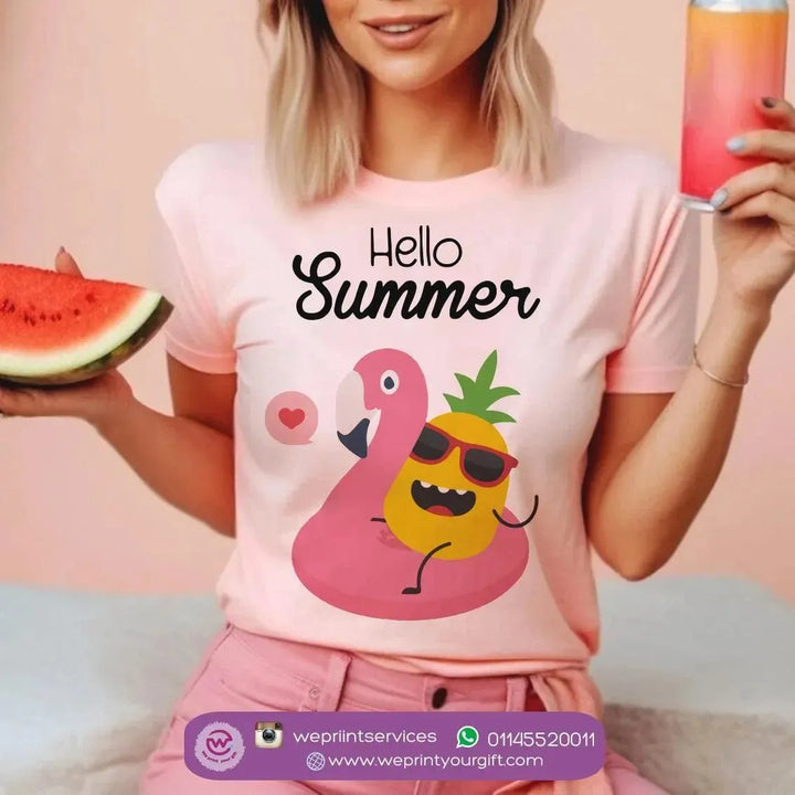 Half sleeve T-shirt- Summer-A - WE PRINT