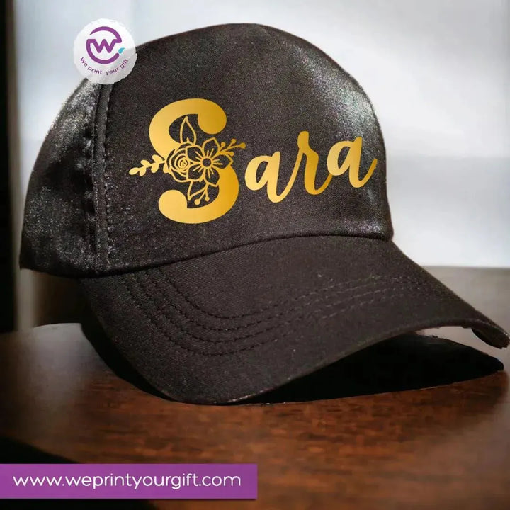 Hats & Caps - Gold Names - WE PRINT