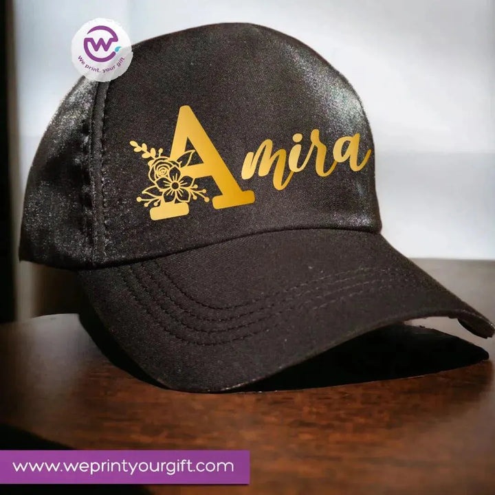 Hats & Caps - Gold Names - WE PRINT