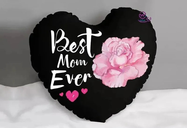 Heart Fabric Cushion -MOM - WE PRINT