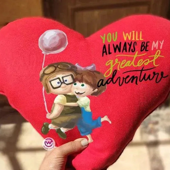 Heart Fabric Cushion - Valentine's Day 2 - WE PRINT