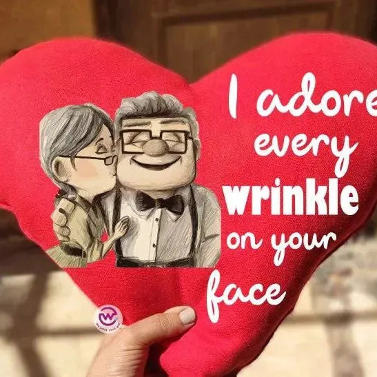 Heart Fabric Cushion - Valentine's Day 2 - WE PRINT