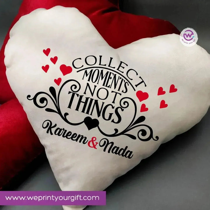 Heart Fabric Cushion - Valentine's Day - WE PRINT