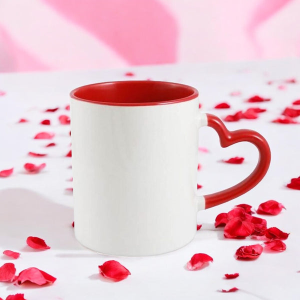 Heart -Mug - Customization Option - WE PRINT