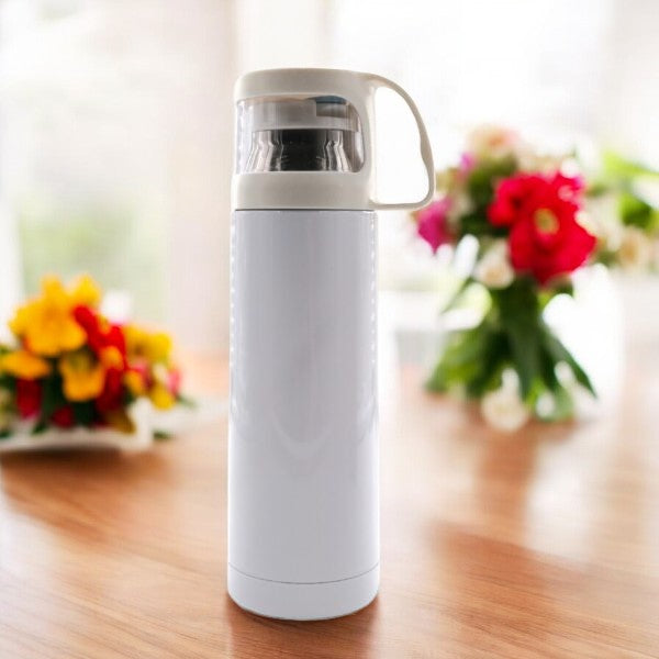 Thermal Thermos With Cup - Customization Option