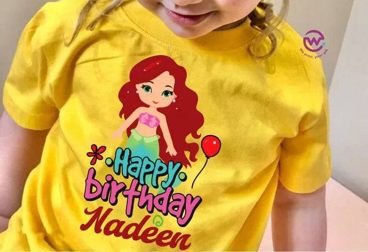 Kids half sleeve T-shirt - Disney Princess - WE PRINT