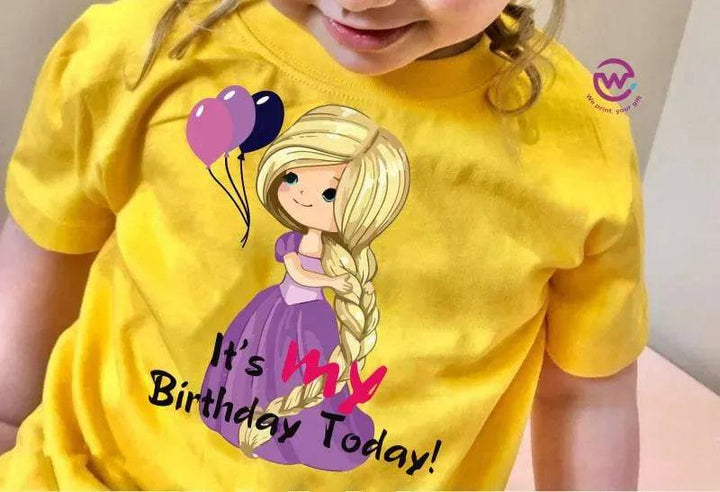 Kids half sleeve T-shirt - Disney Princess - WE PRINT