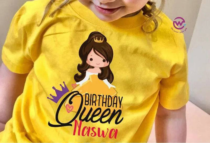 Kids half sleeve T-shirt - Disney Princess - WE PRINT