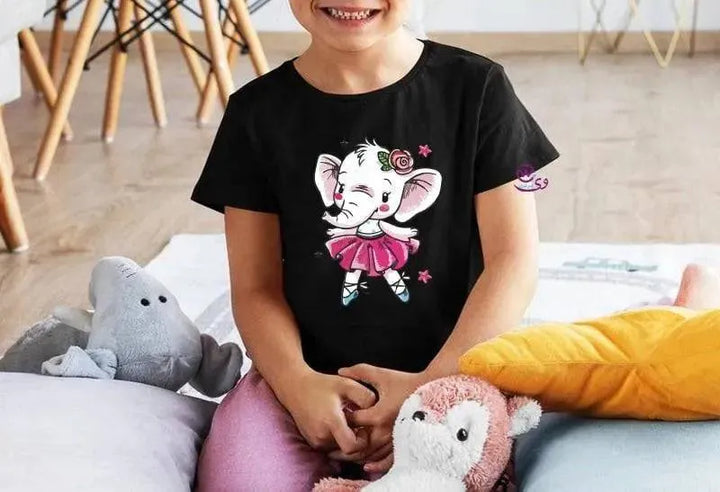 Kids half sleeve T-shirt - Elephant - WE PRINT