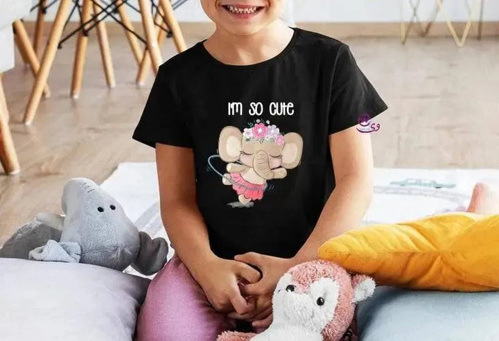 Kids half sleeve T-shirt - Elephant - WE PRINT