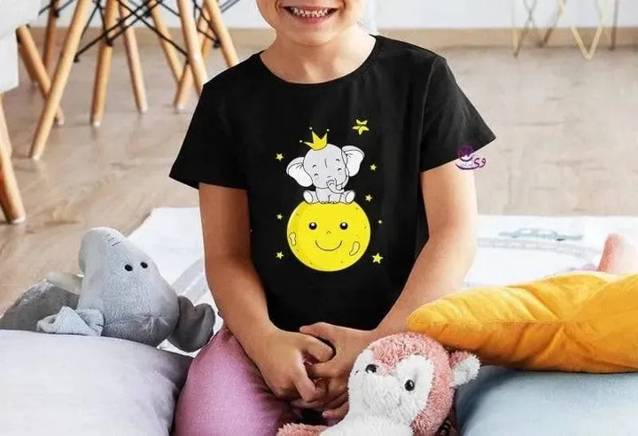 Kids half sleeve T-shirt - Elephant - WE PRINT