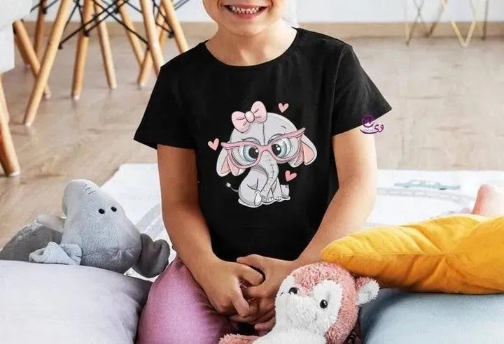 Kids half sleeve T-shirt - Elephant - WE PRINT