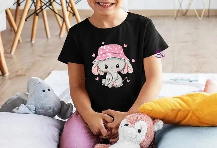 Kids half sleeve T-shirt - Elephant - WE PRINT