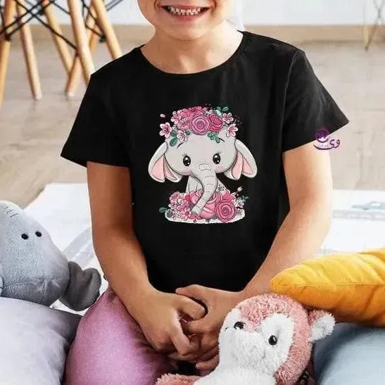 Kids half sleeve T-shirt - Elephant - WE PRINT