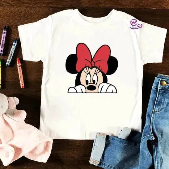 Kids half sleeve T-shirt -Minnie Mouse-B - WE PRINT
