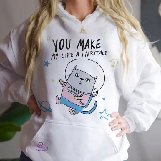 Kids hoodie-Cat's Lovers - WE PRINT