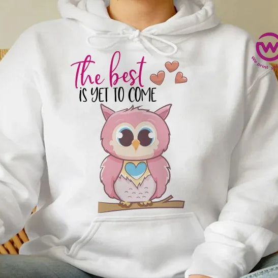 Kids hoodie-Cute Owl - WE PRINT
