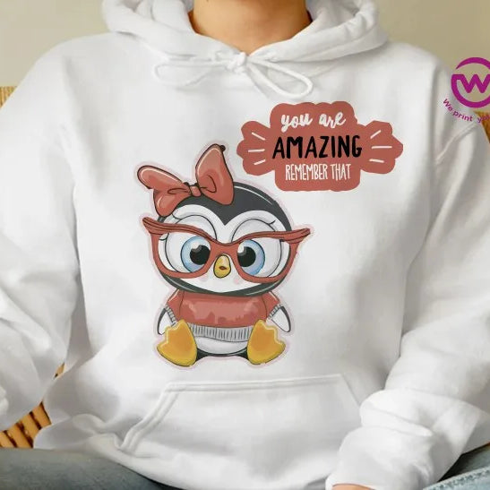 Kids hoodie-Cute Owl - WE PRINT
