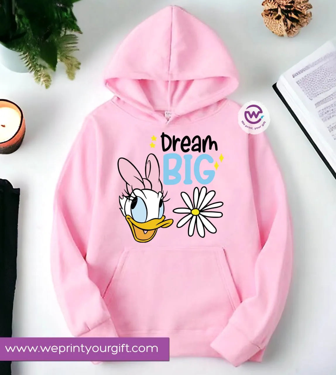 Kids hoodie-Daisy Duck - WE PRINT