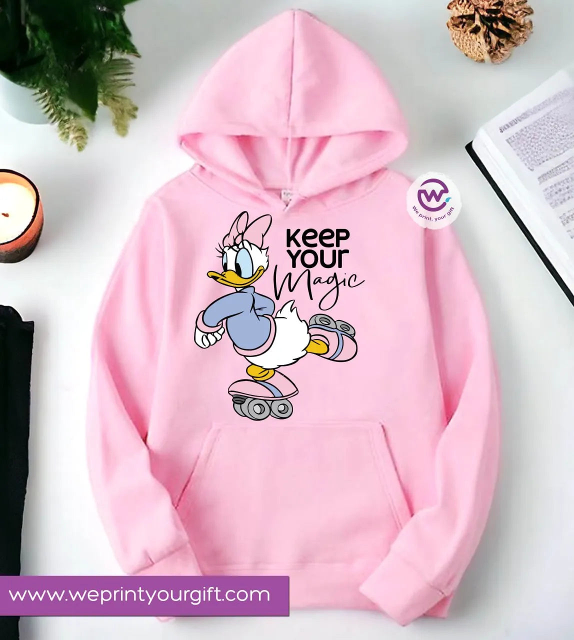 Kids hoodie-Daisy Duck - WE PRINT